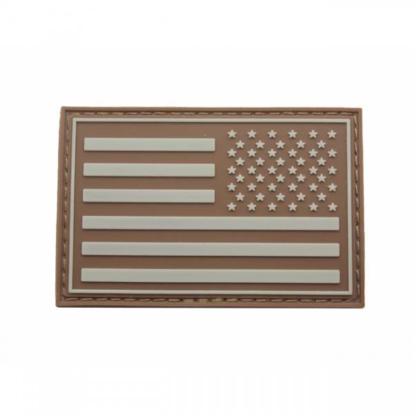 Pitchfork US Right IFF Flag Patch - Tan