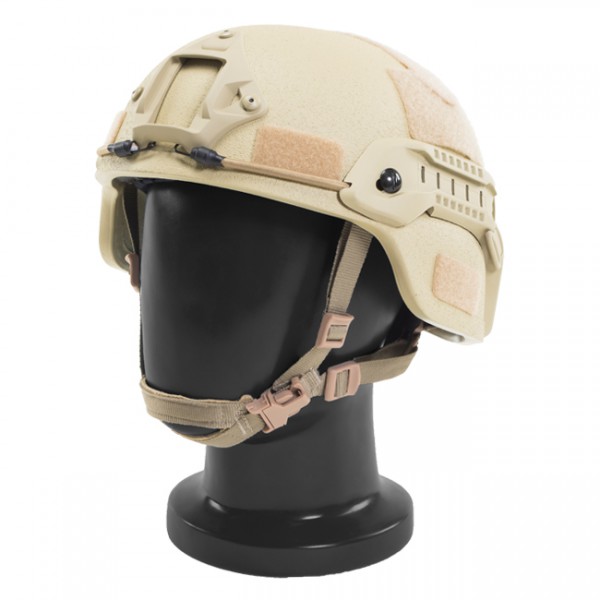 Pitchfork MICH Level IIIA ARC Tactical Helmet - Dark Earth