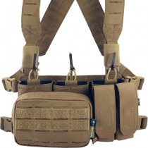Pitchfork MicroMod Rifle Chest Rig Complete Set - Coyote