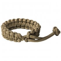 Pitchfork Paracord Bracelet Knotted - Coyote S