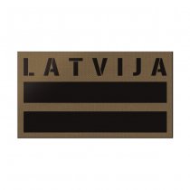 Pitchfork Latvia IR Print Patch - Coyote