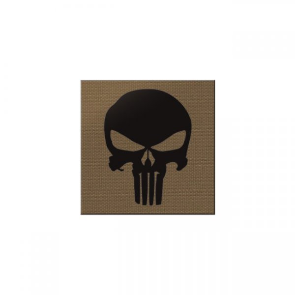 Pitchfork Punisher IR Square Print Patch - Coyote