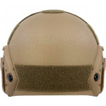 Pitchfork FAST Ballistic Combat Helmet High Cut - Coyote - Deluxe - L/XL
