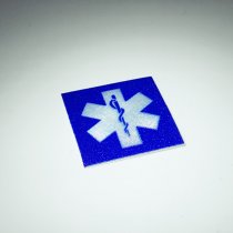 Pitchfork MEDIC Reflective Face Shield Sticker - Blue