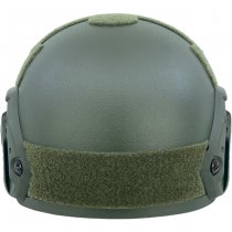 Pitchfork FAST Ballistic Combat Helmet High Cut - Olive - Deluxe - XL/XXL